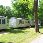 Mobil home, Le Mas de la Pérouse,, Ardèche, Vue intérieure 06