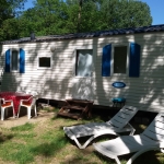 Mobil home, Le Mas de la Pérouse, Ardèche, Vue intèrieure 12