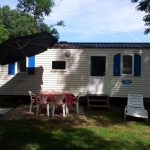 Mobil home, Le Mas de la Pérouse, Ardèche, Vue intérieure 17