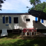 Mobil home, Le Mas de la Pérouse, Ardèche, Vue intérieure 18