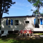 Mobil home, Le Mas de la Pérouse, Ardèche, Vue intérieure 19