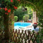 Ardèche,Le Mas de La Pérouse , vue d'ensemble